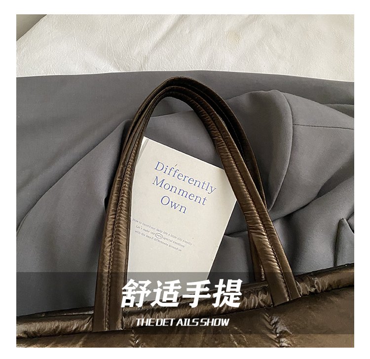 Women's Contrast Trim Tote Bag detail 13
