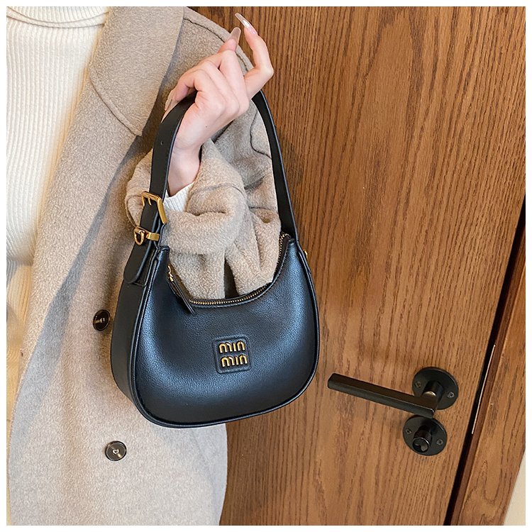 Women's PU Leather Crescent Shoulder Bag detail 19