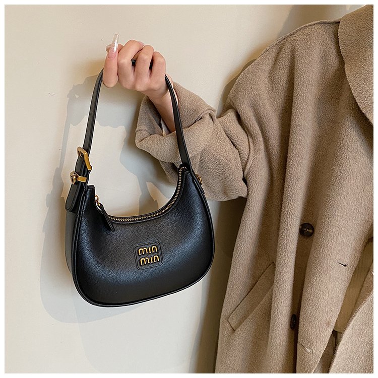 Women's PU Leather Crescent Shoulder Bag detail 21