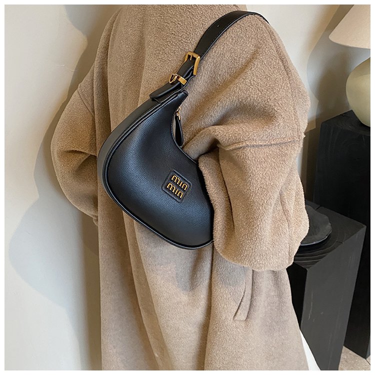 Women's PU Leather Crescent Shoulder Bag detail 26