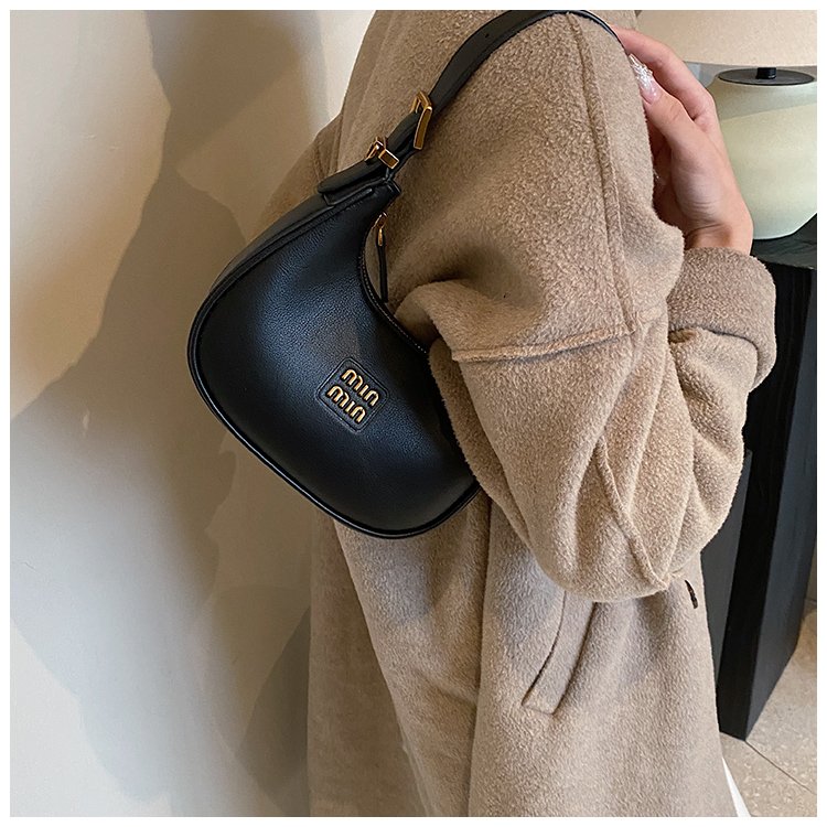 Women's PU Leather Crescent Shoulder Bag detail 27