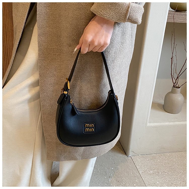 Women's PU Leather Crescent Shoulder Bag detail 31