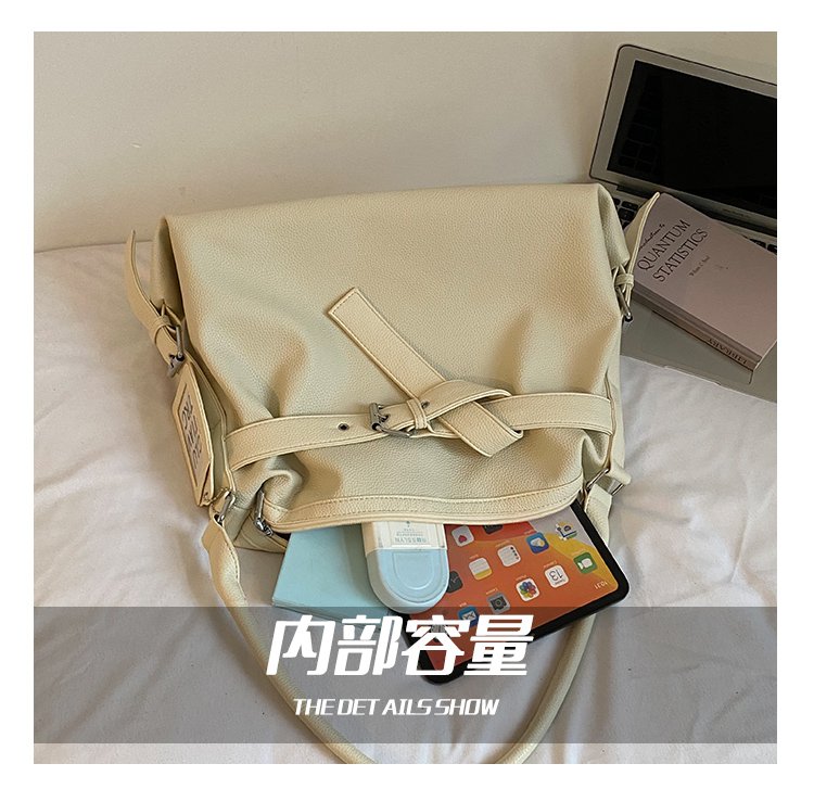 Women's PU Leather Drawstring Mini Bucket Bag detail 14