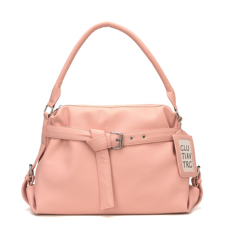 Women's PU Leather Drawstring Mini Bucket Bag view 6