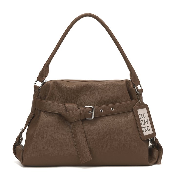 Women's PU Leather Drawstring Mini Bucket Bag view 1