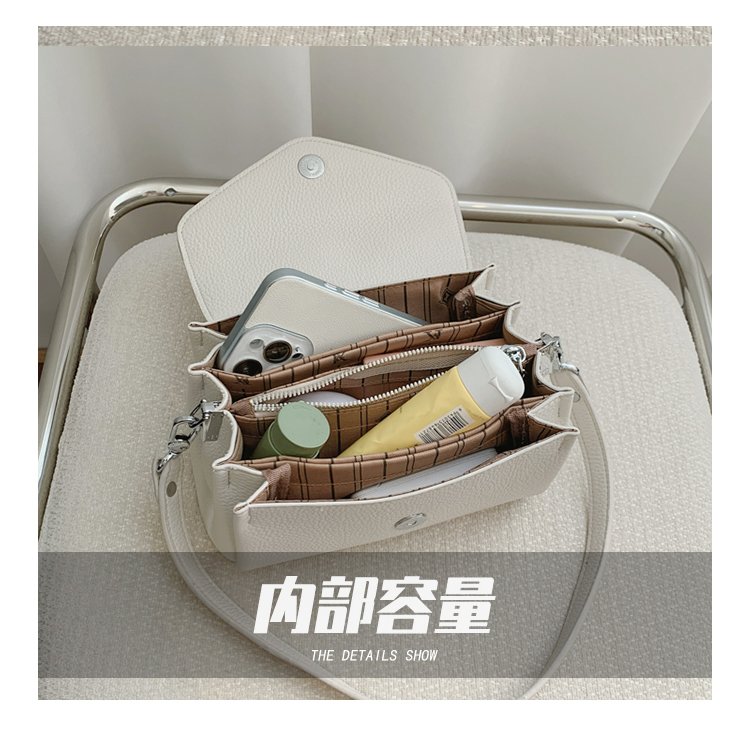 Women's PU Leather Envelope Flap Crossbody Bag detail 7