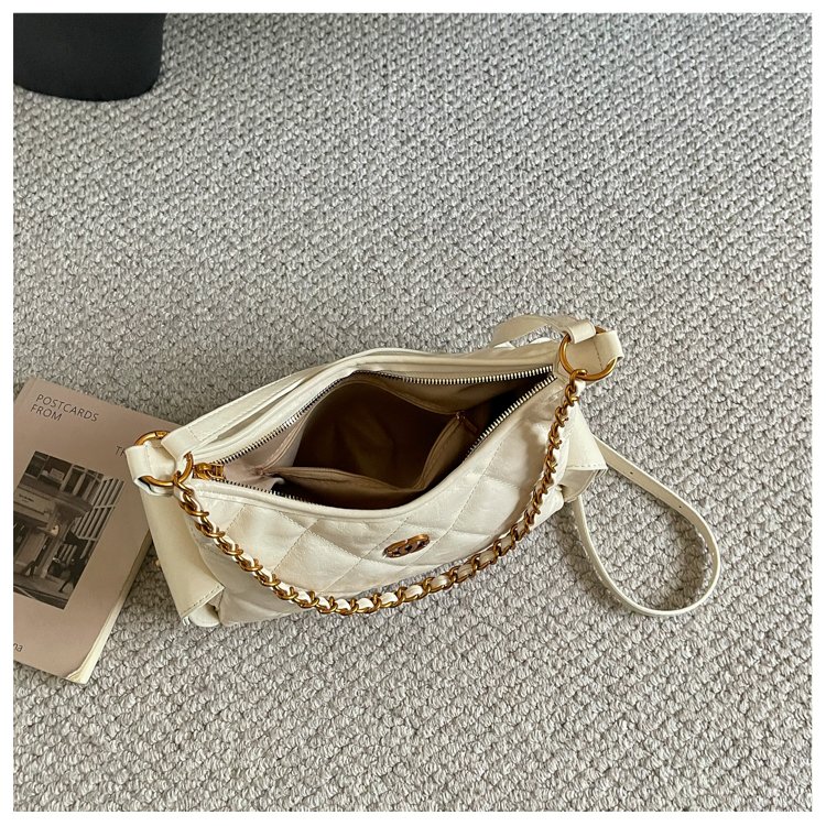 Women's Everyday Geometric Dumpling-Shaped PU Leather Shoulder Bag detail 14