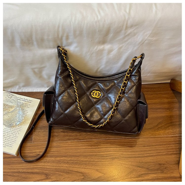 Women's Everyday Geometric Dumpling-Shaped PU Leather Shoulder Bag detail 34