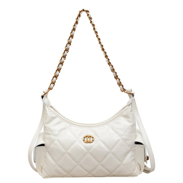 Women's Everyday Geometric Dumpling-Shaped PU Leather Shoulder Bag view 1