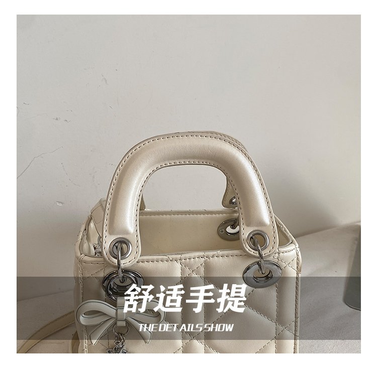 Women's PU Leather Floral Mini Top Handle Crossbody Bag detail 15