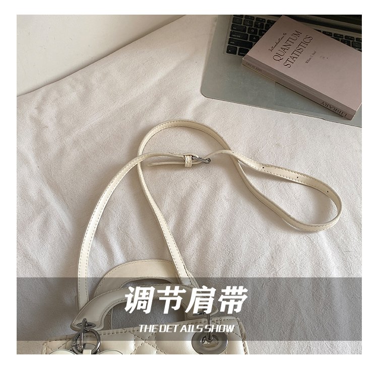 Women's PU Leather Floral Mini Top Handle Crossbody Bag detail 16