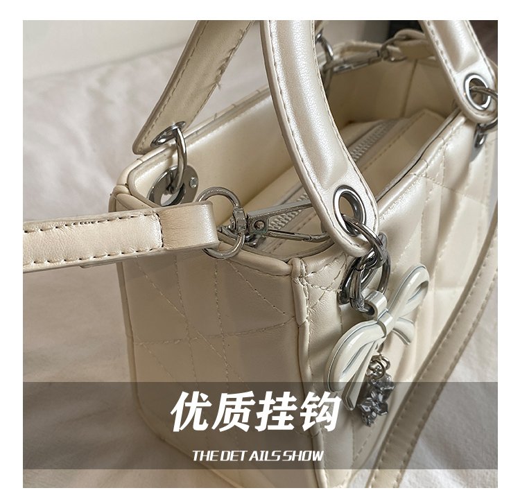 Women's PU Leather Floral Mini Top Handle Crossbody Bag detail 17