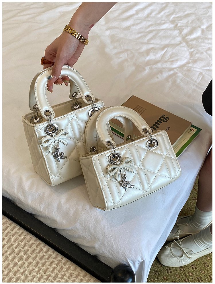 Women's PU Leather Floral Mini Top Handle Crossbody Bag detail 22