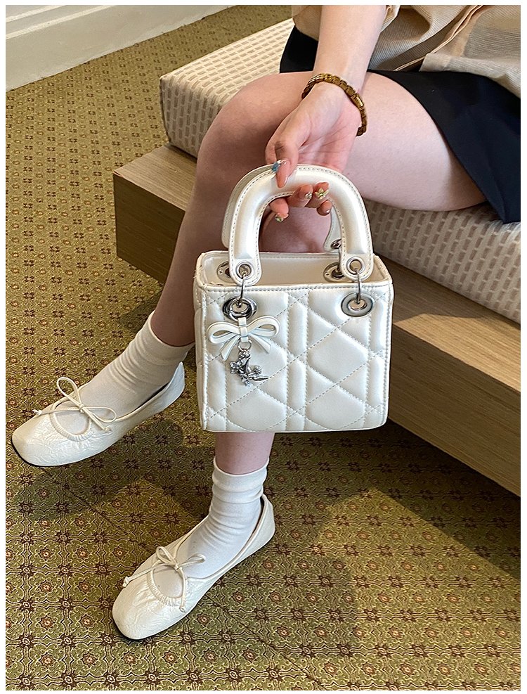 Women's PU Leather Floral Mini Top Handle Crossbody Bag detail 23
