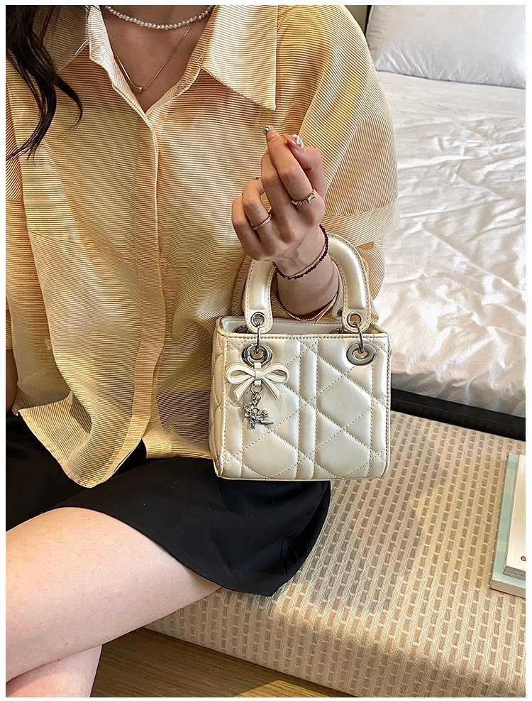Women's PU Leather Floral Mini Top Handle Crossbody Bag detail 24