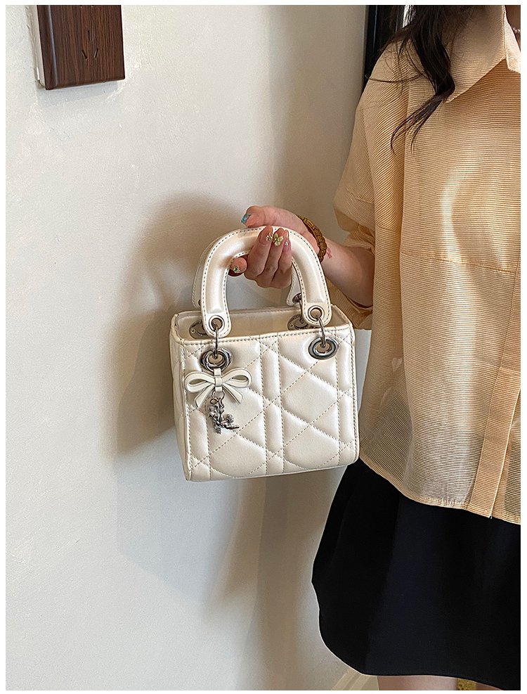 Women's PU Leather Floral Mini Top Handle Crossbody Bag detail 25