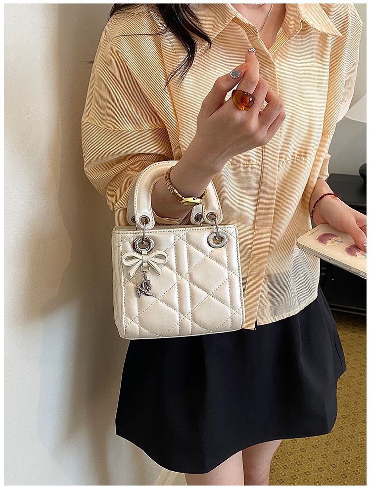 Women's PU Leather Floral Mini Top Handle Crossbody Bag detail 27