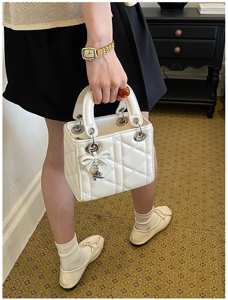 Women's PU Leather Floral Mini Top Handle Crossbody Bag detail 28