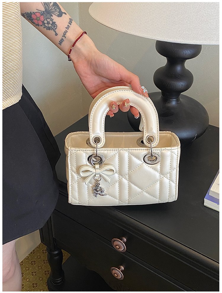 Women's PU Leather Floral Mini Top Handle Crossbody Bag detail 31