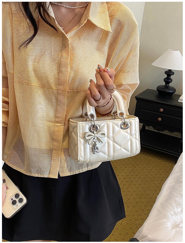 Women's PU Leather Floral Mini Top Handle Crossbody Bag detail 32