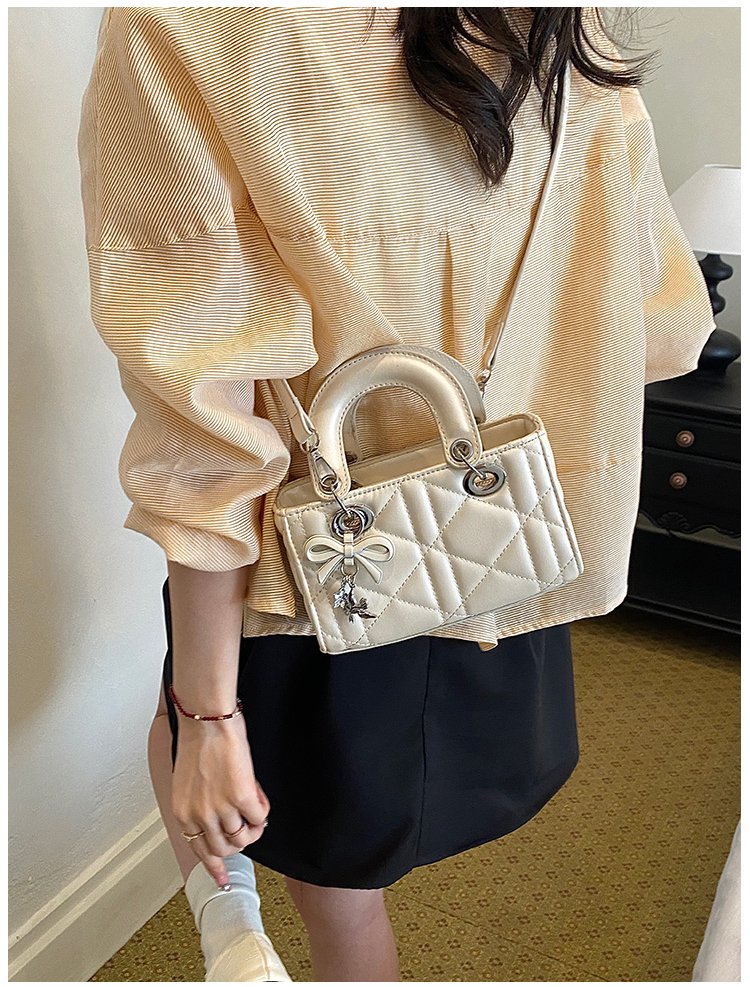 Women's PU Leather Floral Mini Top Handle Crossbody Bag detail 36