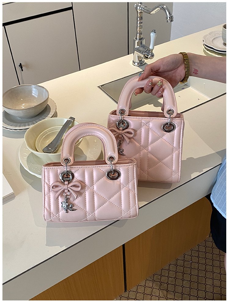 Women's PU Leather Floral Mini Top Handle Crossbody Bag detail 39