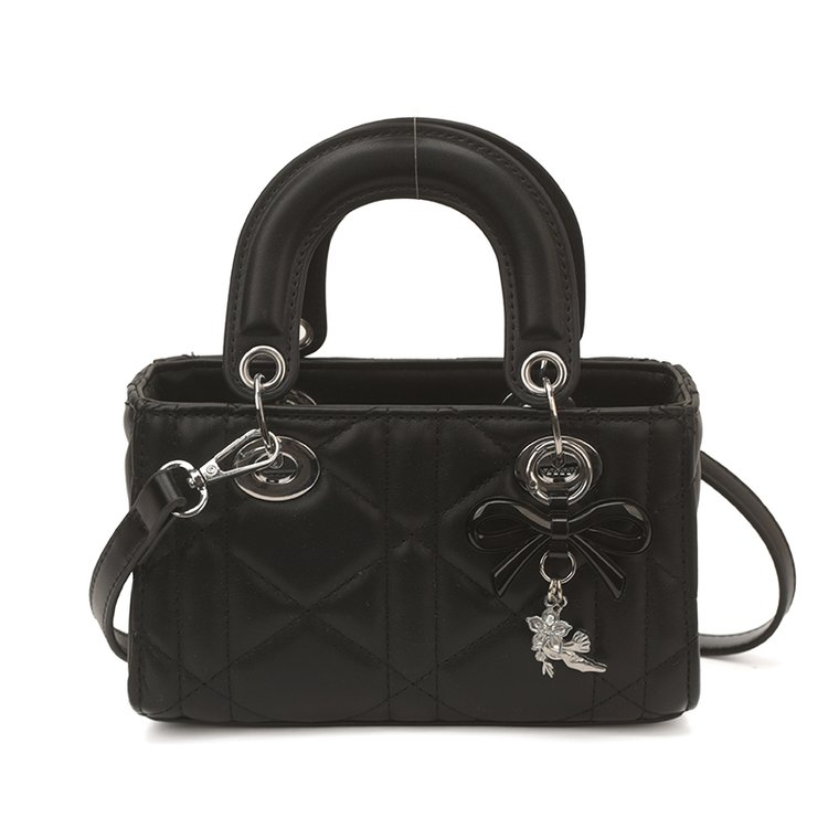 Women's PU Leather Floral Mini Top Handle Crossbody Bag view 1