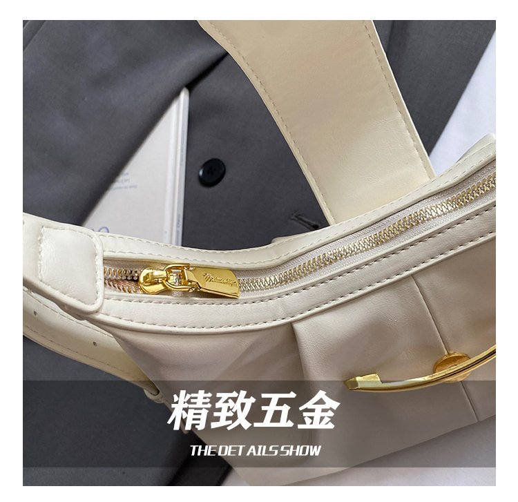 Women's PU Leather Glossy Shoulder Bag detail 9