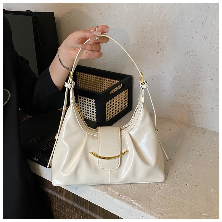 Women's PU Leather Glossy Shoulder Bag detail 22