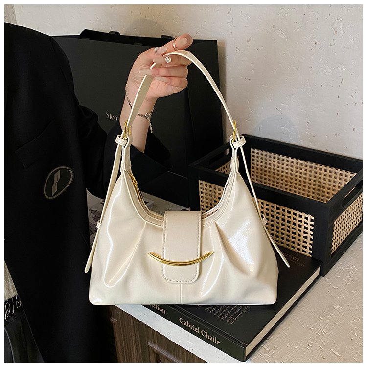 Women's PU Leather Glossy Shoulder Bag detail 25