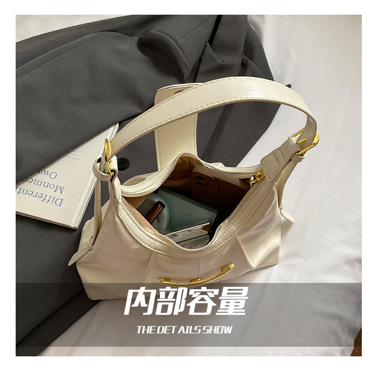 Women's PU Leather Glossy Shoulder Bag detail 7