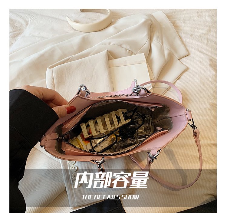 Women's PU Leather Graphic Mini Tote Bag detail 10