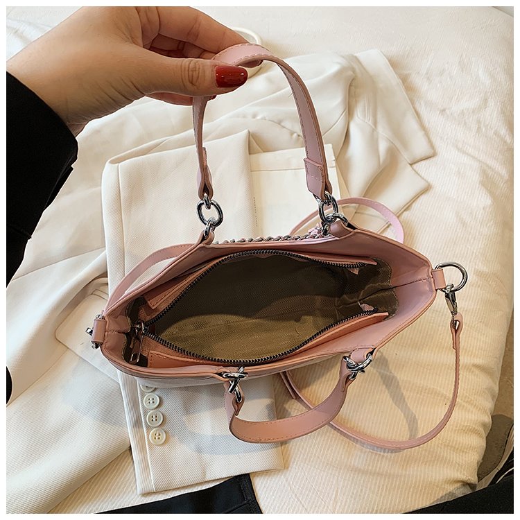 Women's PU Leather Graphic Mini Tote Bag detail 25