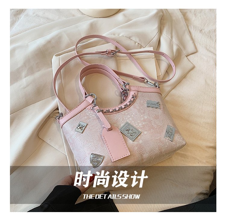 Women's PU Leather Graphic Mini Tote Bag detail 7