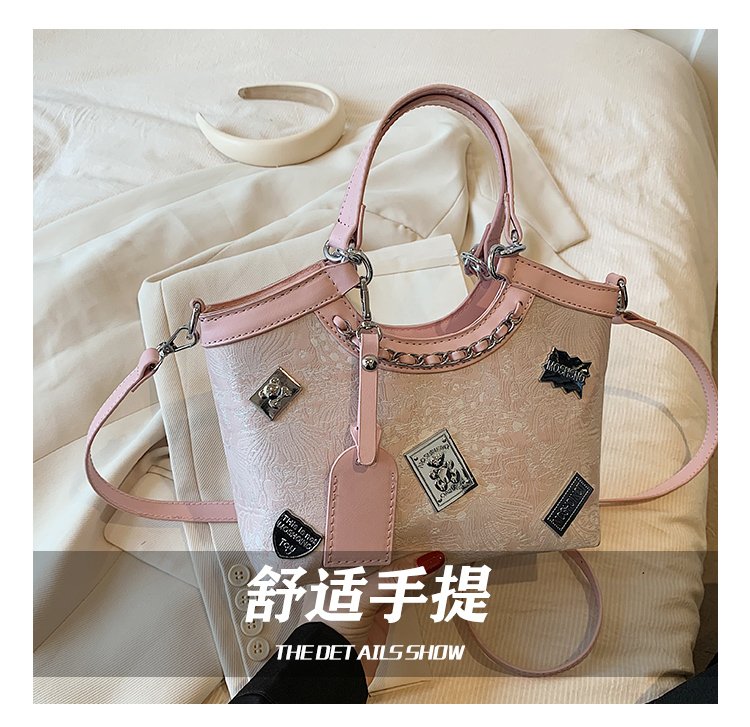 Women's PU Leather Graphic Mini Tote Bag detail 8