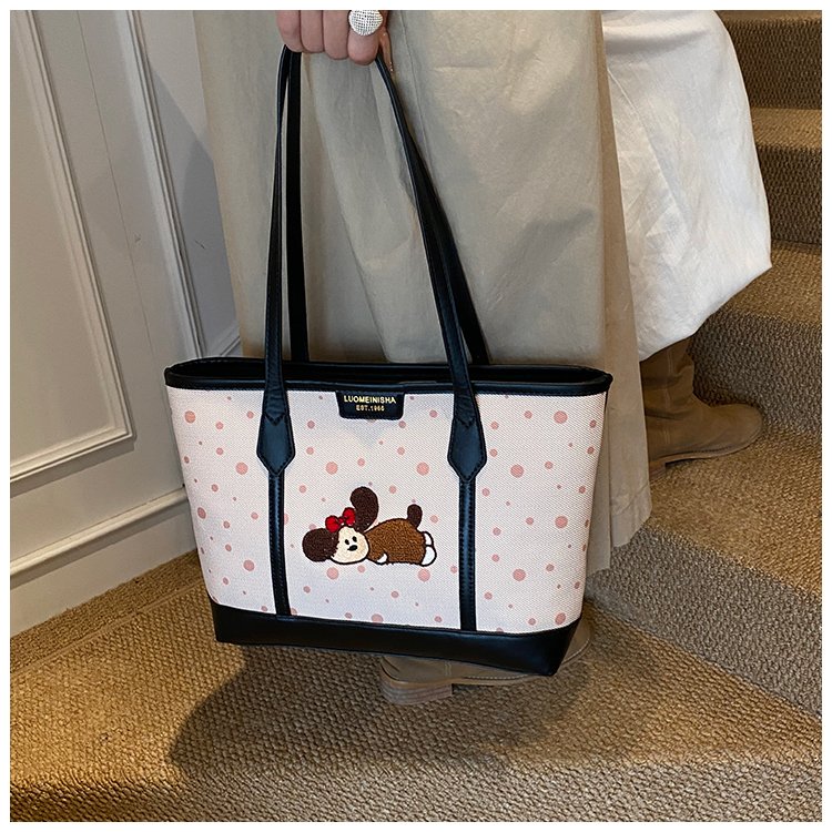 Women's PU Leather Graphic Tote Bag detail 14