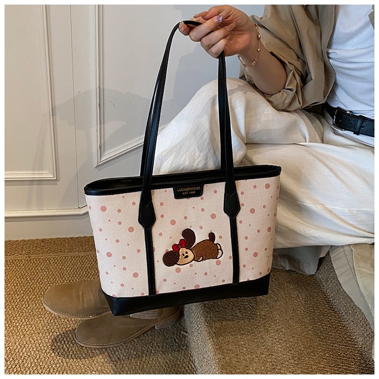 Women's PU Leather Graphic Tote Bag detail 16