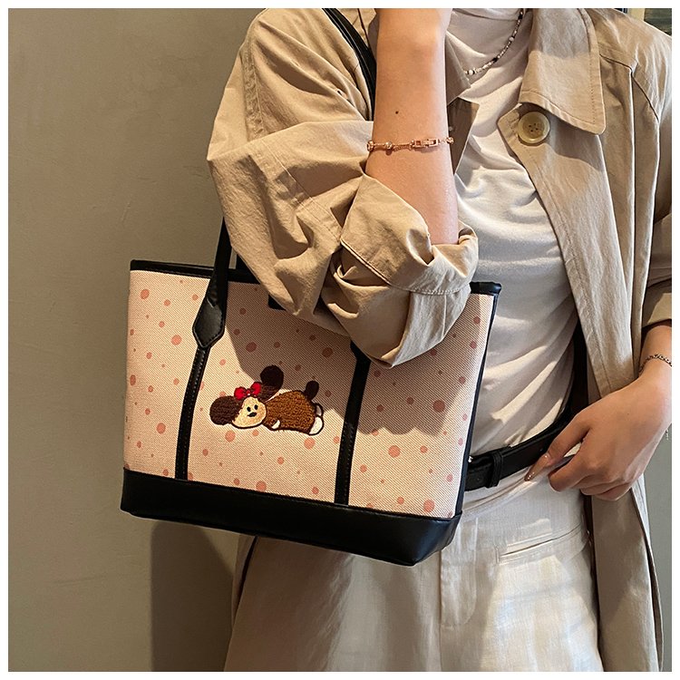 Women's PU Leather Graphic Tote Bag detail 29