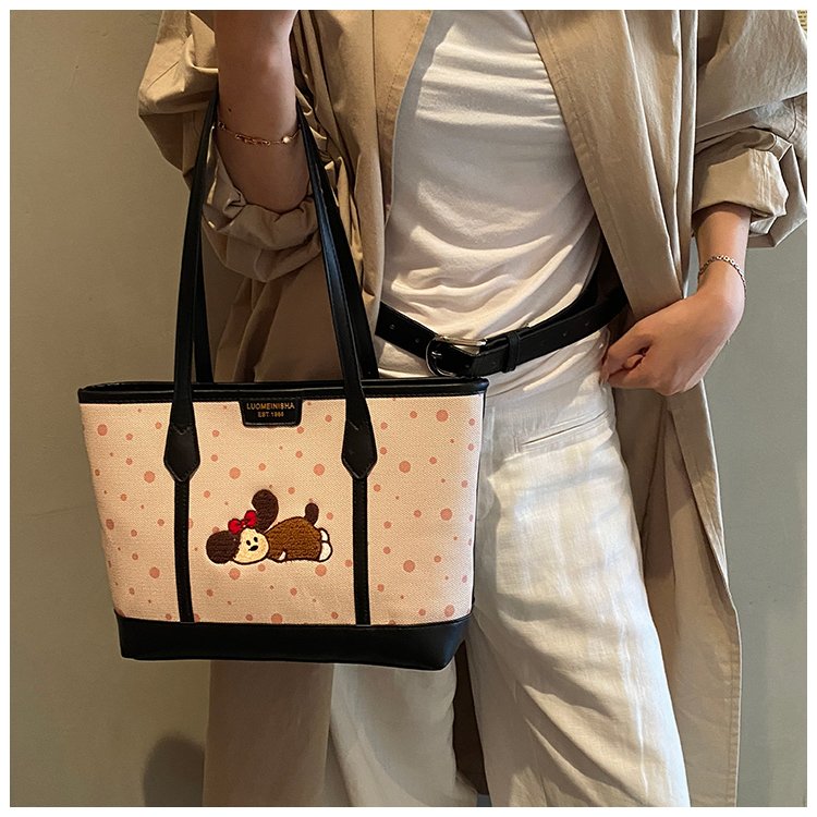 Women's PU Leather Graphic Tote Bag detail 31