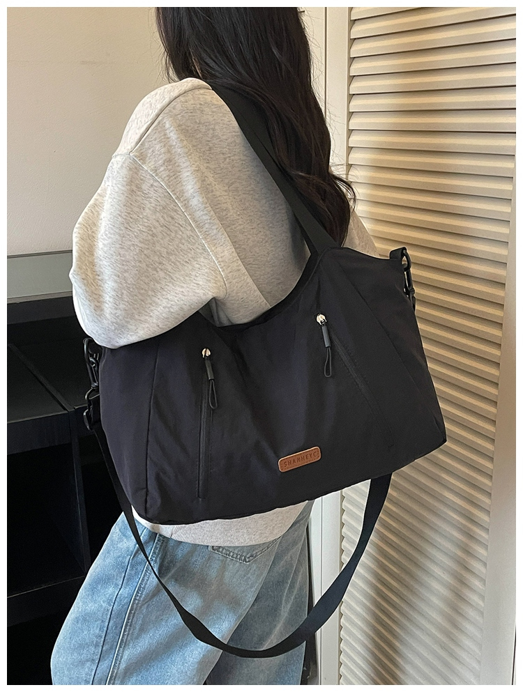 Casual Large Capacity Cloth Tote Crossbody Bag detail 21