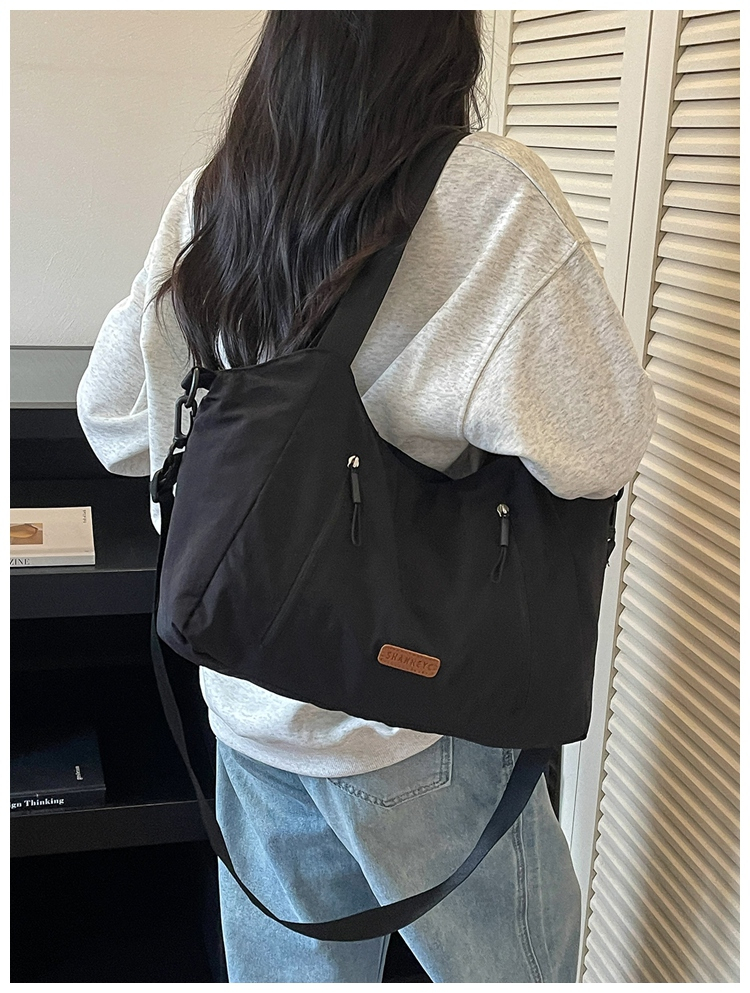 Casual Large Capacity Cloth Tote Crossbody Bag detail 29