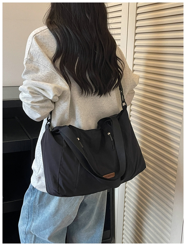Casual Large Capacity Cloth Tote Crossbody Bag detail 30