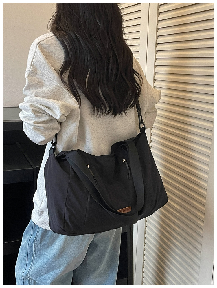 Casual Large Capacity Cloth Tote Crossbody Bag detail 31