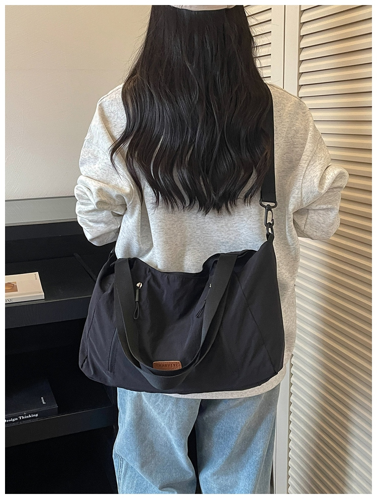 Casual Large Capacity Cloth Tote Crossbody Bag detail 32