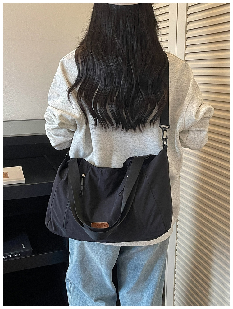 Casual Large Capacity Cloth Tote Crossbody Bag detail 33