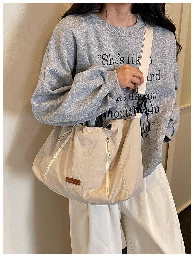 Casual Large Capacity Cloth Tote Crossbody Bag detail 34