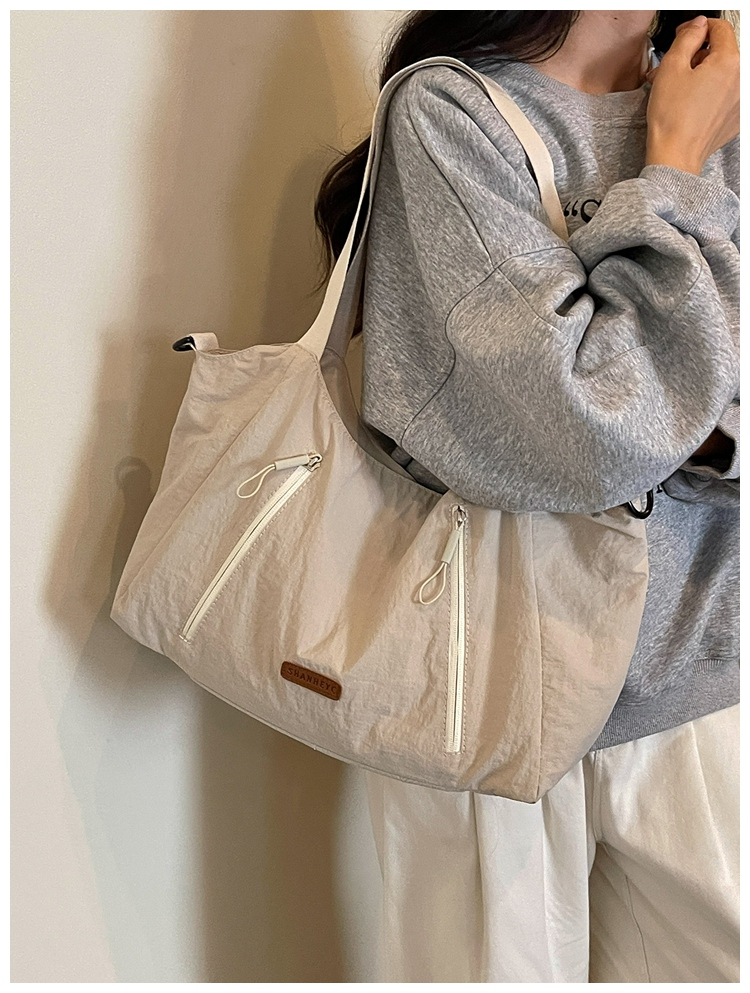 Casual Large Capacity Cloth Tote Crossbody Bag detail 39