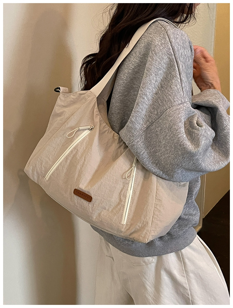 Casual Large Capacity Cloth Tote Crossbody Bag detail 40