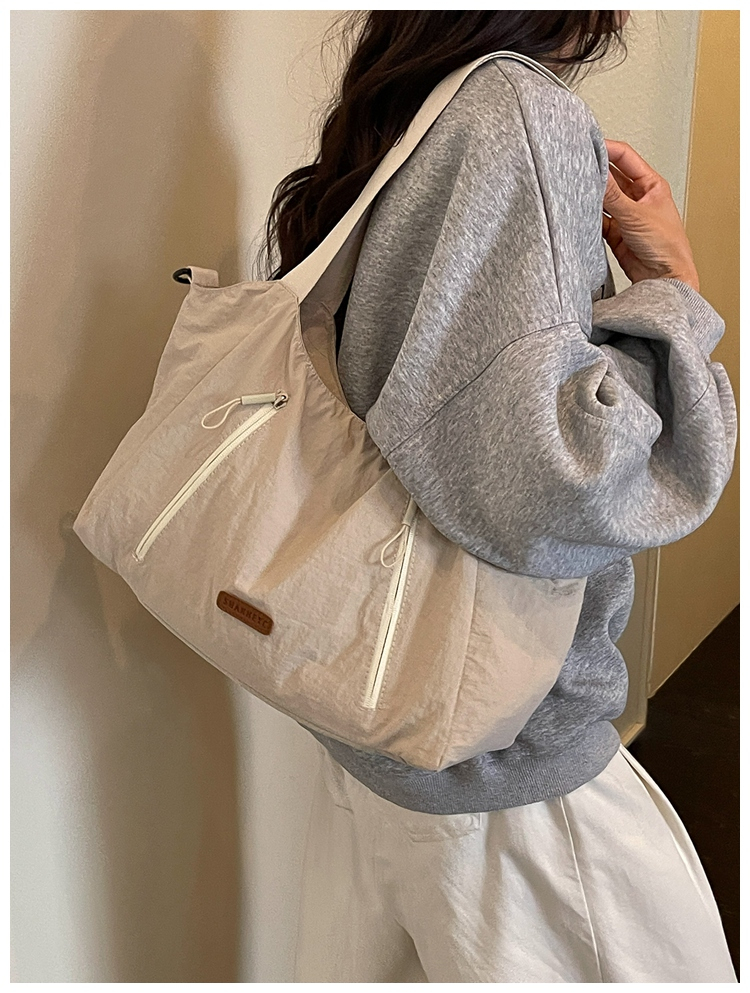 Casual Large Capacity Cloth Tote Crossbody Bag detail 41