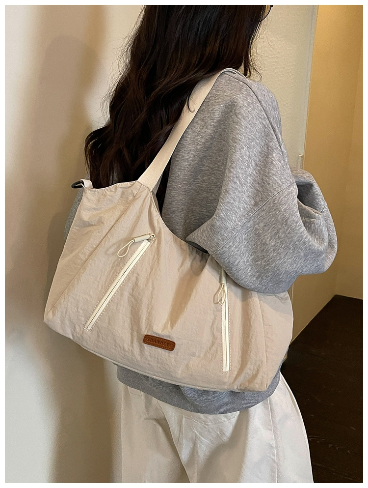 Casual Large Capacity Cloth Tote Crossbody Bag detail 42